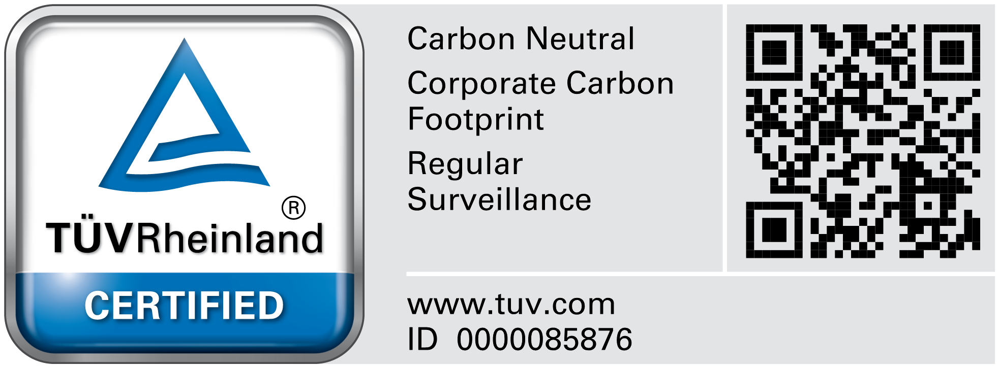 TÜV Certified logo